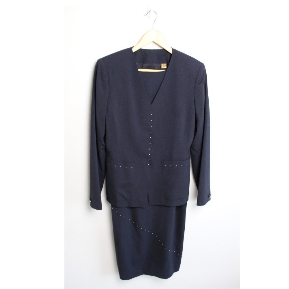 Dana Buckman Luxe Womens Suite Dress with Blazer Size‎ 8